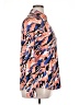 Sport Haley Print Orange Track Jacket Size XL - photo 4