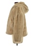 Zara 100% Polyester Tan Faux Fur Jacket Size XS - photo 5