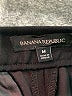 Banana Republic 100% Polyester Solid Black Track Pants Size M - photo 5