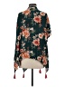 Knox Rose 100% Rayon Green Kimono Size S - photo 2