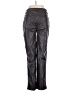 Scoop Brown Silver Casual Pants Size 4 - photo 2