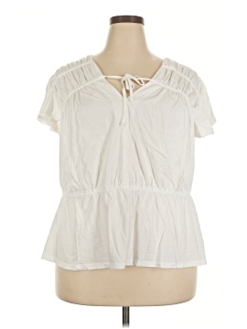 Lane Bryant Short Sleeve Blouse