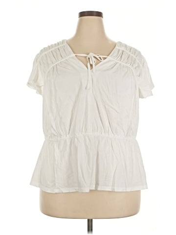 Lane Bryant Short Sleeve Blouse (view 1)