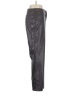 Scoop Brown Silver Casual Pants Size 4 - photo 4