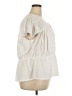 Lane Bryant Solid White Ivory Short Sleeve Blouse Size 22 - 24 Plus - photo 4