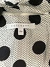 Foxcroft 100% Rayon Polka Dots Silver Long Sleeve Blouse Size 14 - photo 7