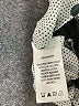 Foxcroft 100% Rayon Polka Dots Silver Long Sleeve Blouse Size 14 - photo 8