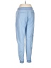 Athleta 100% Nylon Chevron-herringbone Blue Casual Pants Size 8 - photo 2