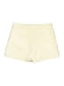 Kate Spade New York 100% Polyester Solid Ivory Shorts Size 6 - photo 2