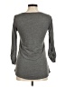 Bozzolo Metallic Silver 3/4 Sleeve Top Size M - photo 2