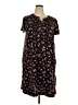 Assorted Brands Floral Black Casual Dress Size 2X - photo 1