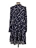 J.Crew Floral Blue Casual Dress Size S - photo 2