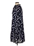 J.Crew Floral Blue Casual Dress Size S - photo 5
