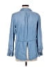 Harper Blue Long Sleeve Button-Down Shirt Size M - photo 2