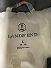 Lands' End 100% Polyester Plaid Ivory Vest Size L - photo 6