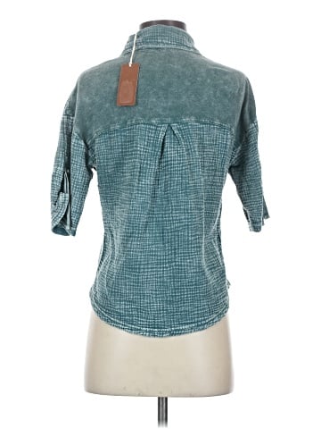 XCVI 3/4 Sleeve Button-Down Shirt (view 2)