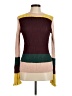 Scotch & Soda Color Block Burgundy Pullover Sweater Size M - photo 1