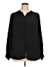 Nine West 100% Polyester Black Long Sleeve Blouse Size XL - photo 1