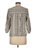 Sacred Threads 100% Cotton Gray 3/4 Sleeve Blouse One size - photo 2