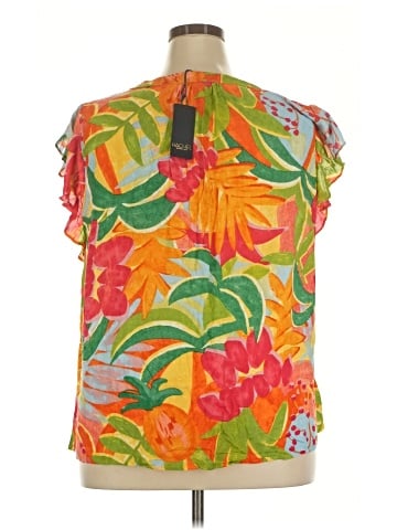 RACHEL Rachel Roy Short Sleeve Blouse (view 2)