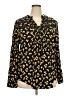 Torrid Black Long Sleeve Blouse Size 2X Plus (2) - photo 1