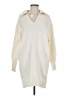 Express Ivory Casual Dress Size M - photo 1