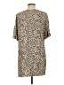 H&M 100% Viscose Animal Print Tan Kimono Size 10 - photo 2