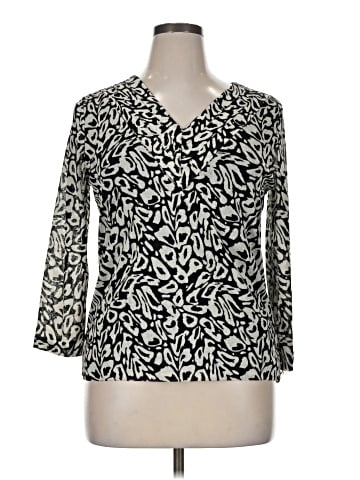Jones New York Collection 3/4 Sleeve Blouse (view 1)