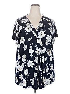 Lane Bryant Short Sleeve Blouse