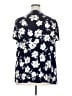Lane Bryant Blue Short Sleeve Blouse Size 22 - 24 Plus - photo 2