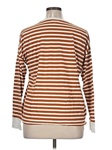 J.Crew Factory Store 3/4 Sleeve T-Shirt (view 2)