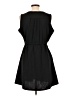 Maurices Solid Black Casual Dress Size L - photo 2