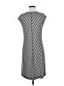 Talbots Outlet Chevron-herringbone Gray Casual Dress Size M - photo 2