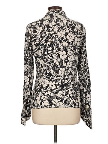 Evan Picone Long Sleeve Silk Top (view 2)