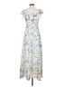 BCBGeneration Floral Blue Casual Dress Size XS - photo 2