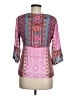 John Mark Pink 3/4 Sleeve Blouse Size M (petite) - photo 2