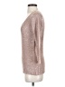 Max Edition Metallic Silver Pullover Sweater Size S - photo 5
