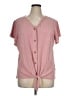 Weatherproof Pink Cardigan Size XL - photo 1