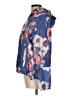 American Eagle Outfitters 100% Polyester Floral Blue Windbreaker Size M - photo 5