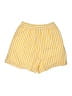 The Drop 100% Cotton Stripes Yellow Shorts Size M - photo 2
