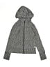 90 Degree by Reflex Gray Zip Up Hoodie Size 7 - photo 1