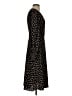 Max Studio Polka Dots Black Casual Dress Size S - photo 4