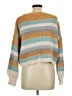 Uncharted Threads 100% Acrylic Color Block Tan Pullover Sweater Size L - photo 2