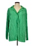 Unbranded 100% Polyester Green Long Sleeve Blouse Size L - photo 1