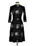 Leota Graphic Black Cocktail Dress Size M - photo 2