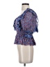 Saylor Blue 3/4 Sleeve Blouse Size XS - photo 5