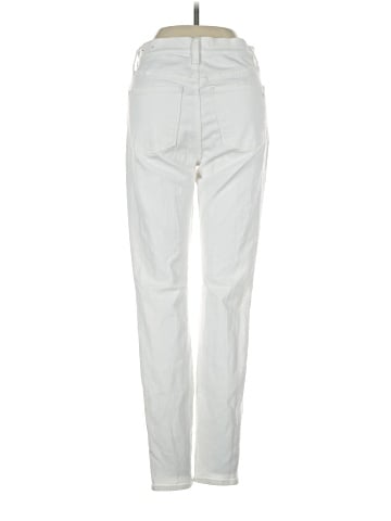 Madewell 9" High-Rise Skinny Jeans in Pure White (view 2)
