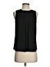 Pale Sky 100% Polyester Black Sleeveless Blouse Size XS - photo 1