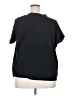 ELOQUII Black Short Sleeve Top Size 26 - 28 Plus - photo 2