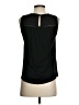 Pale Sky 100% Polyester Black Sleeveless Blouse Size XS - photo 2